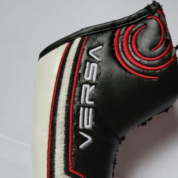 Odyssey Golf Versa Blade Putter Headcover Golf Club Black/White Head Cover - Picture 7 of 9